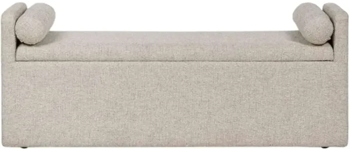 Signature Design by AshleyÂ® Galliden Beige Upholstered Dining Bench