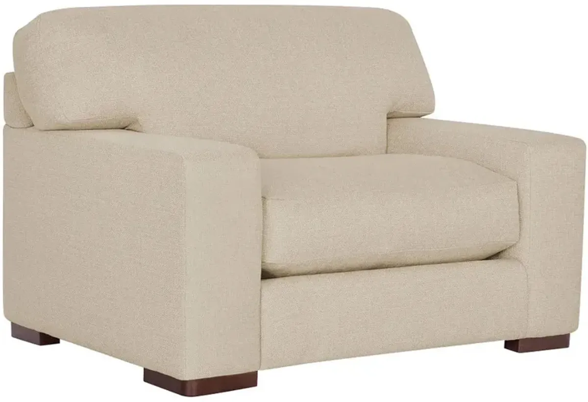 Kevin CharlesÂ® Veronica Sugarshack Khaki Chair and a Half
