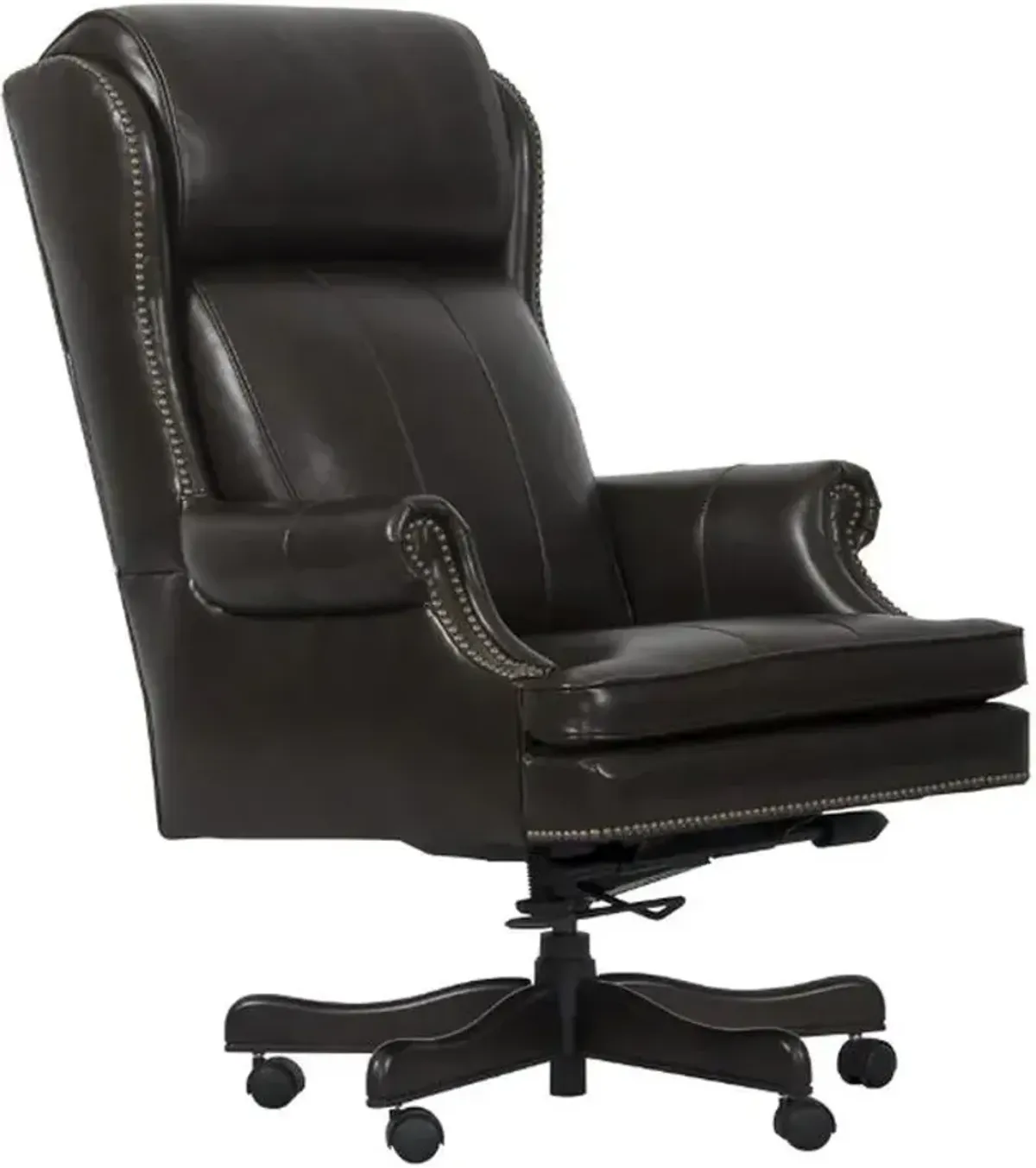Parker HouseÂ® Pacific Brown Leather Desk Chair