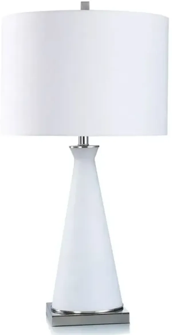 StyleCraft Dann Foley Lifestyle White Table Lamp