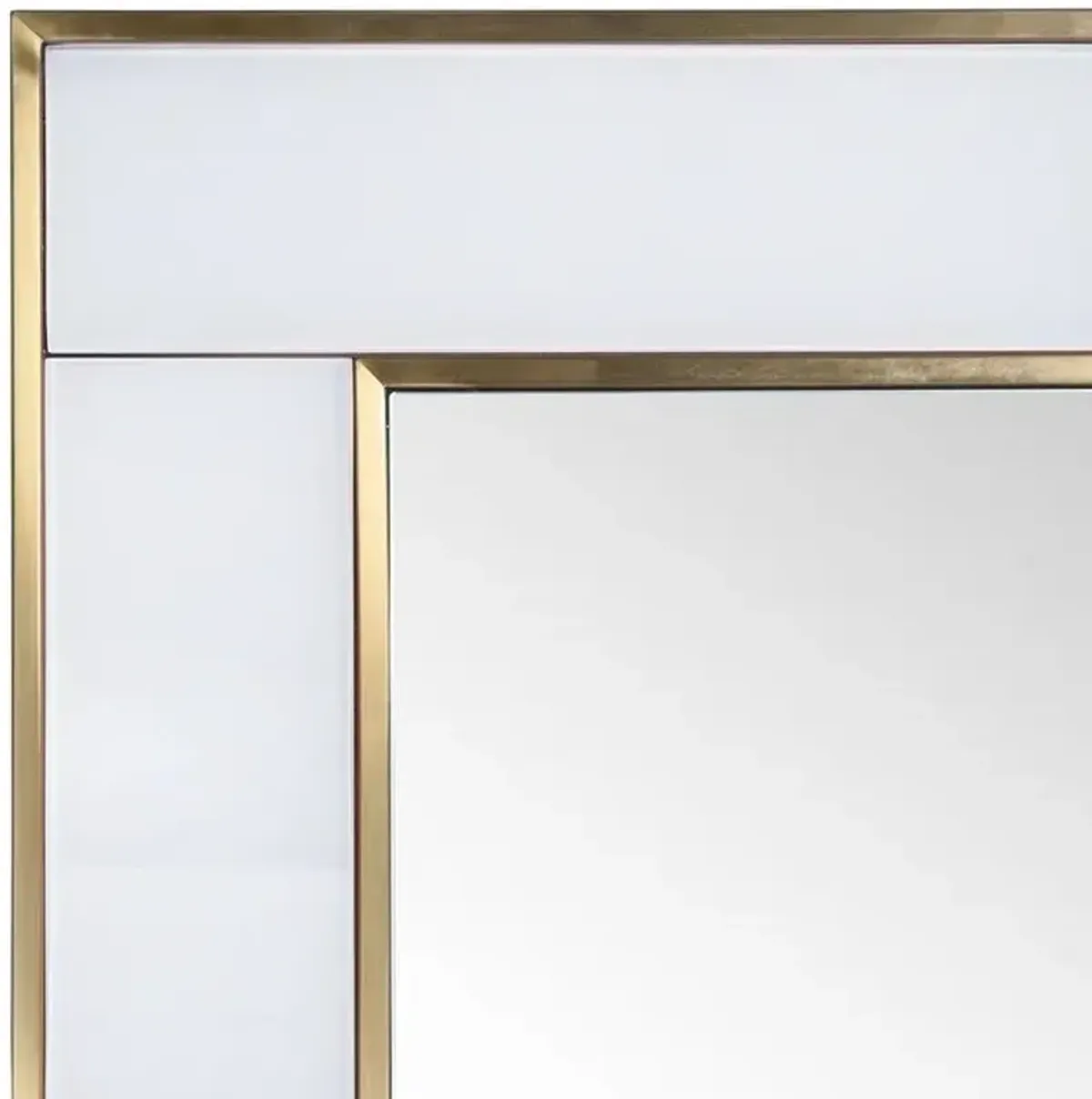 Stylecraft Dann Foley Lifestyle White Small Mirror
