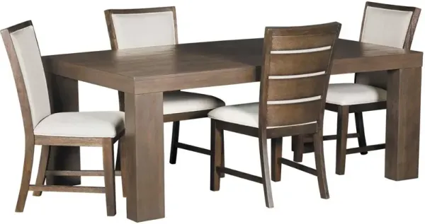 Elements International Grady 5-Piece Dining Set
