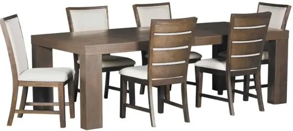 Elements International Grady 7-Piece Dining Set