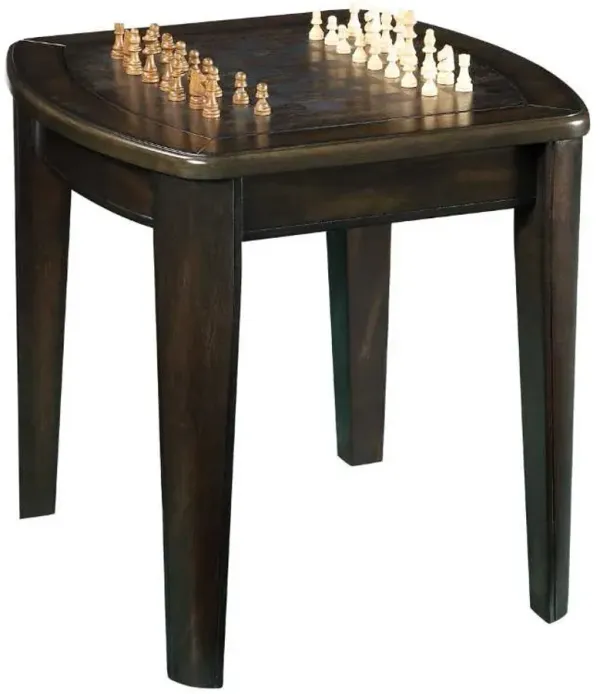 Steve Silver Co. Diletta Brown Walnut Game End Table