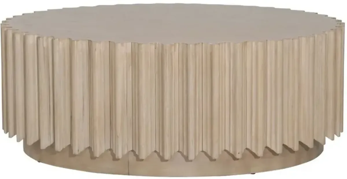 Dovetail Furniture Velma Light Natural Coffee Table