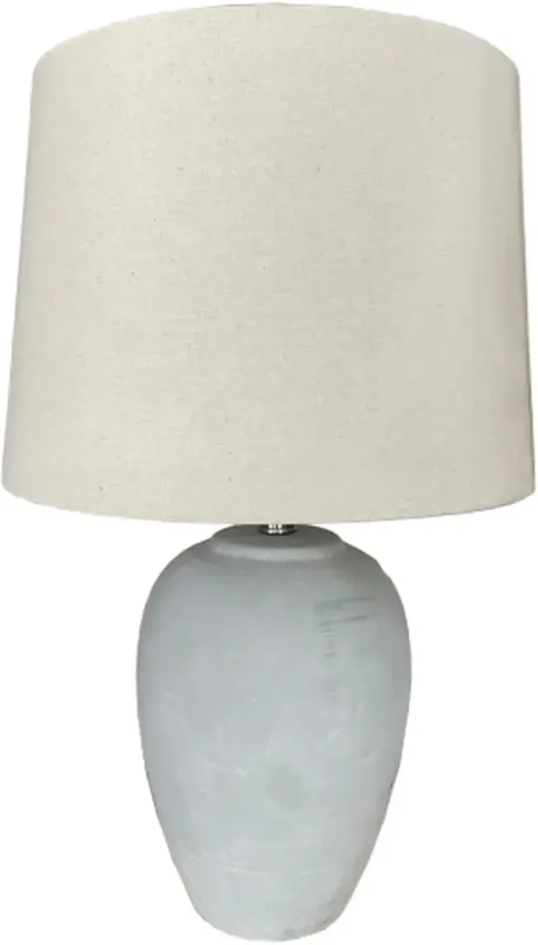 Surya Matera Gray Antiqued/Beige Lamp