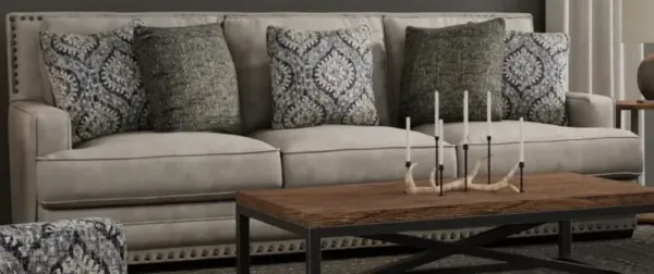 Corinthian Furniture Tayson Gray Sofa