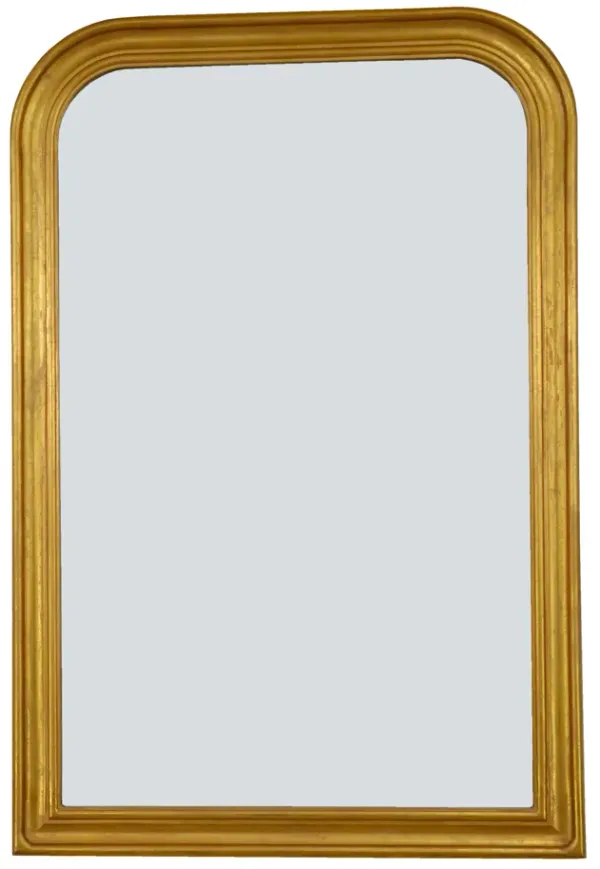 Zeugma Imports Louis Philippe Gold Wall Mirror