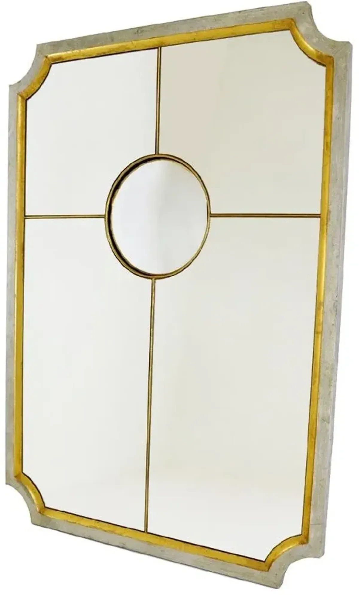 Zeugma Imports Gold Mirror