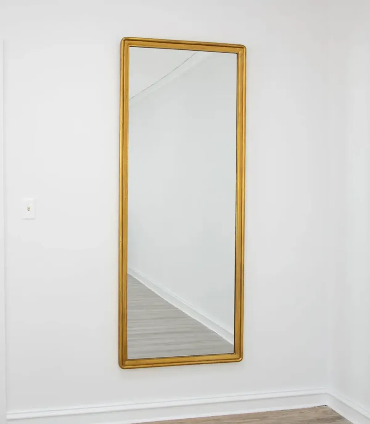 Zeugma Imports Louis Phillippe Antiqued Gold Leaf Mirror