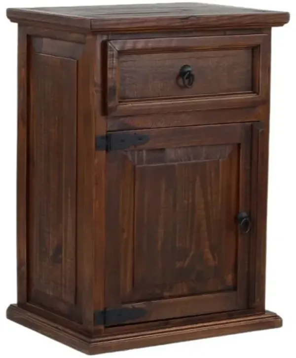 Vintage Furniture Mansion Walnut Nightstand