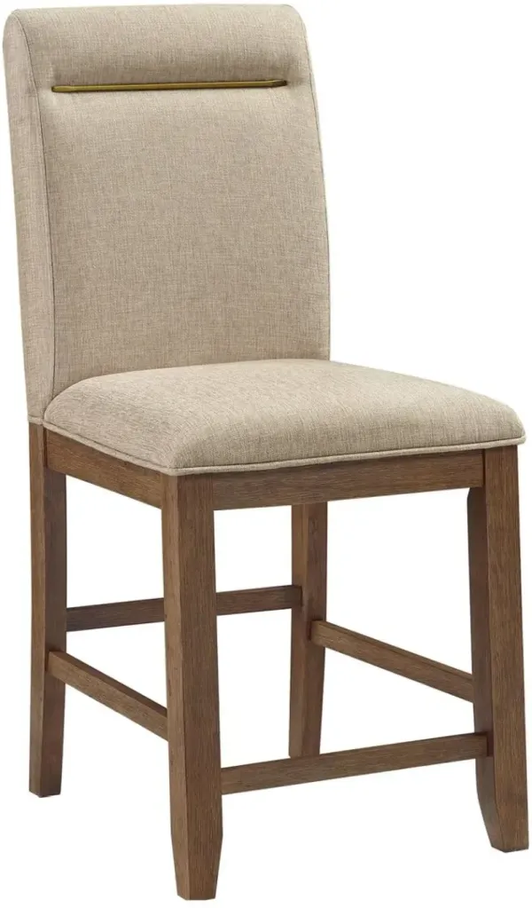 Steve Silver Co. Garland Beige/Toffee Counter Stool