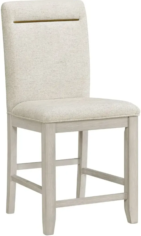 Steve Silver Co. Garland Greige/Oatmeal Counter Stool