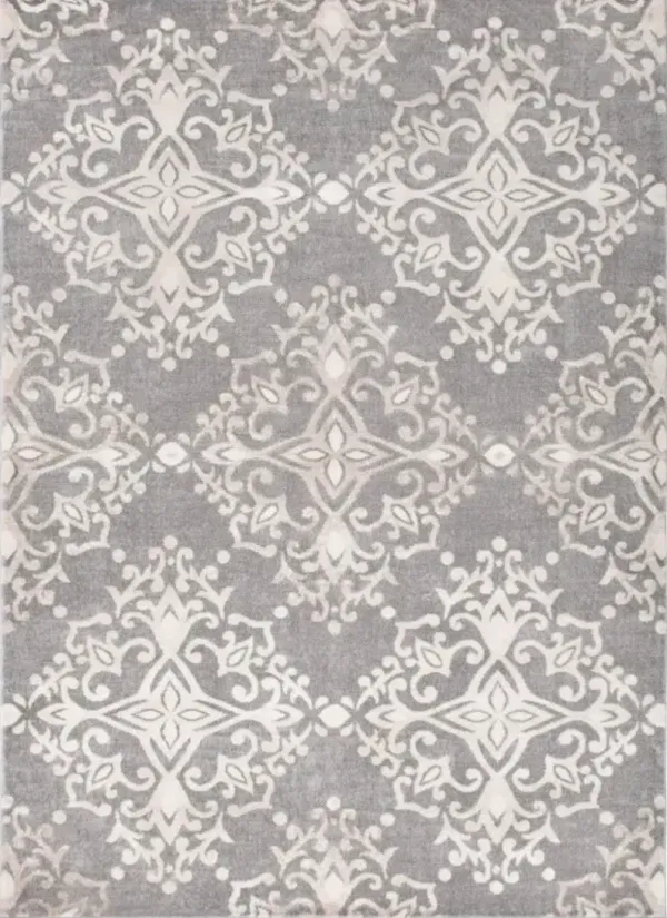 Mayberry Rugs Galleria Monica Gray 8"x10" Area Rug