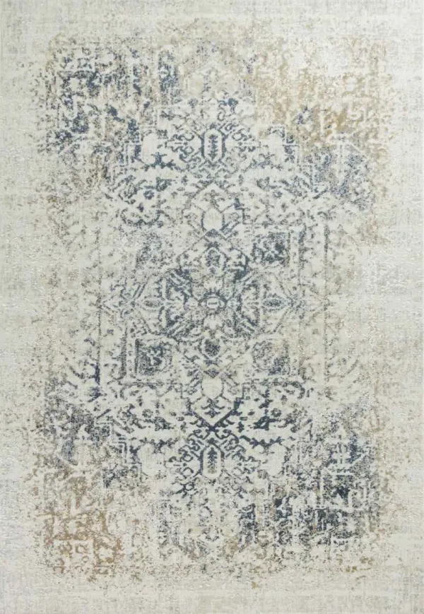KAS Rugs Generations Ivory/Grey Windsor 9'x13' Rug