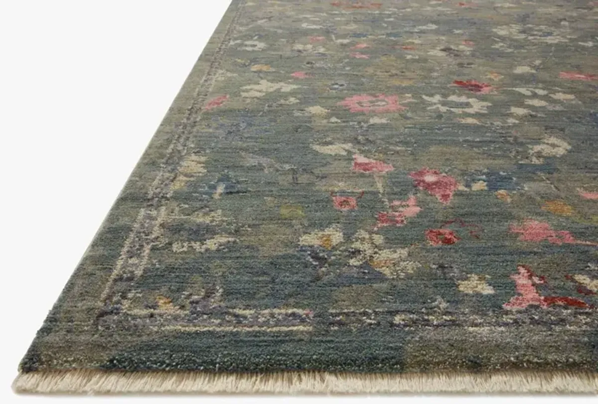 Loloi Giada Lagoon/Multi 5'x8' Area Rug