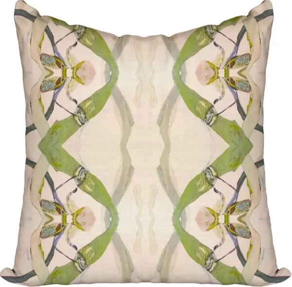 Windy O'Connor Green Moth Toss Pillow 