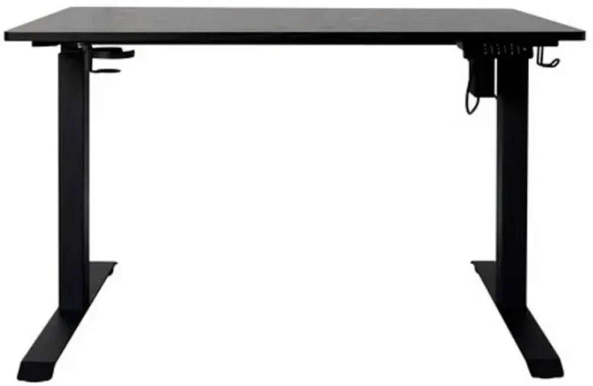 Elements International Oakland Black Desk