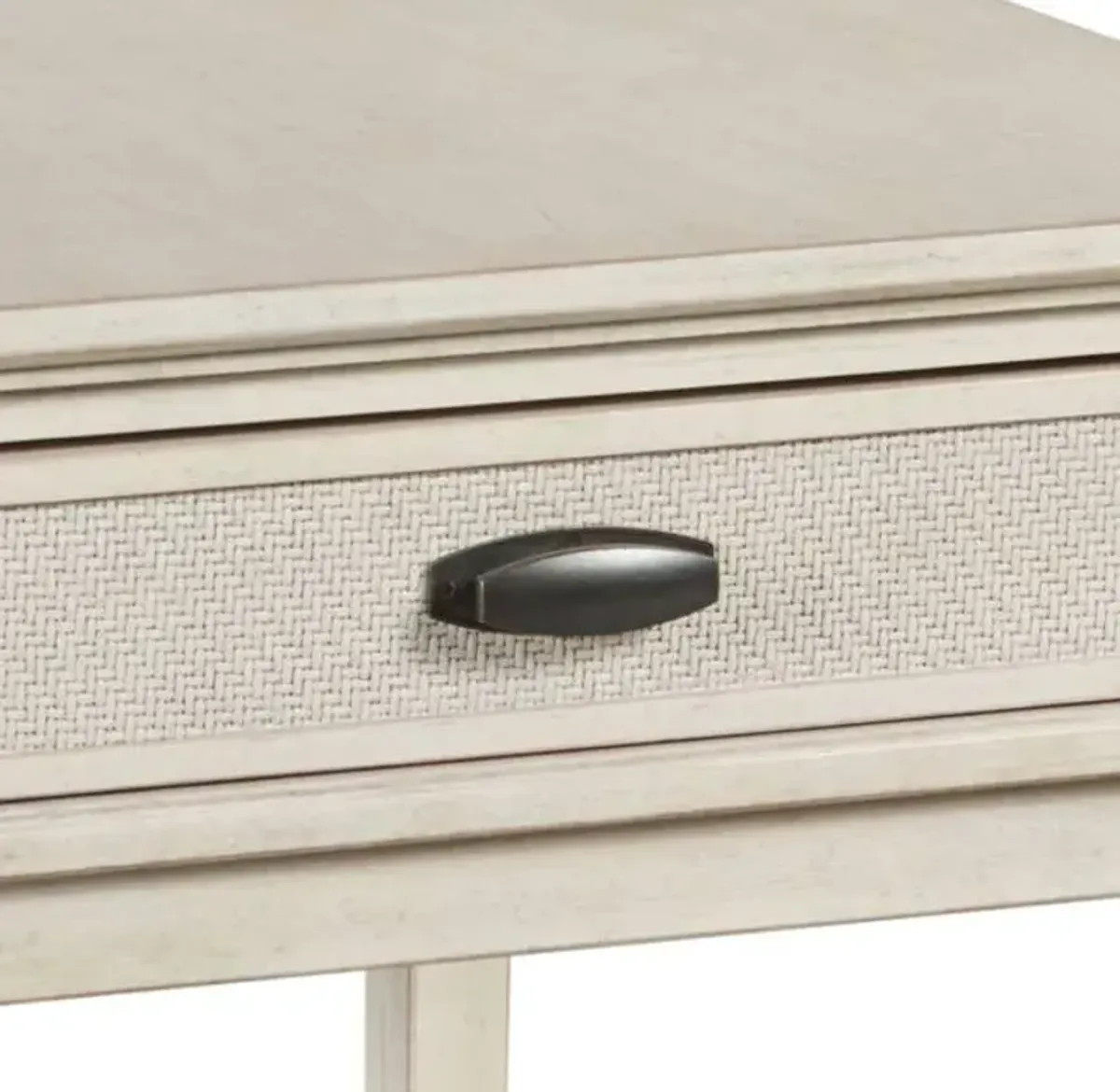 England Furniture Serra Classic White Rectangular End Table