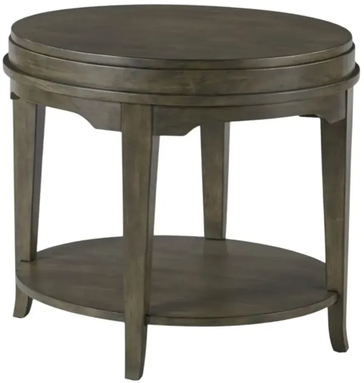 England Furniture Nicolette Charcoal Oval End Table