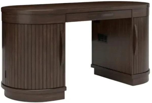 Signature Design by AshleyÂ® Korestone Warm Brown Home Office Desk