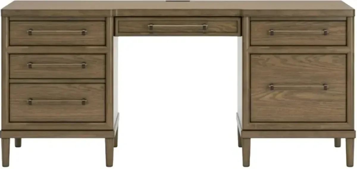 Signature Design by AshleyÂ® Roanhowe Brown 68" Home Office Desk