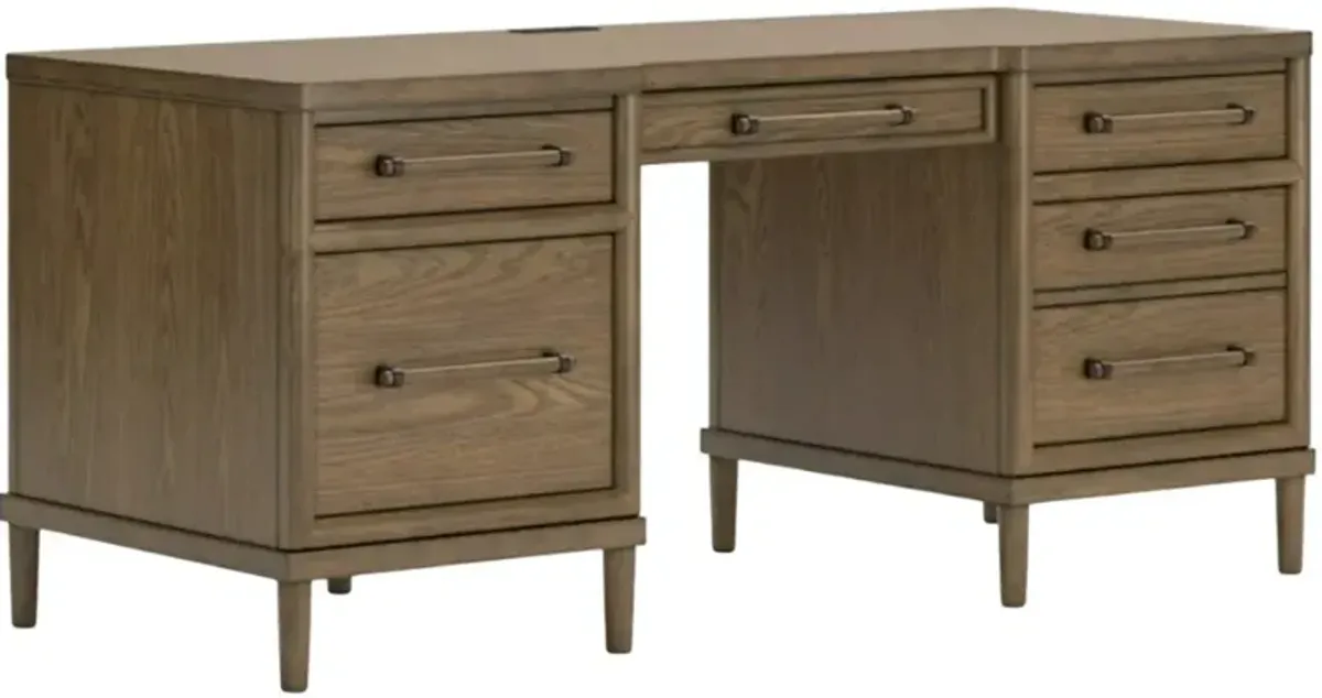 Signature Design by AshleyÂ® Roanhowe Brown 68" Home Office Desk