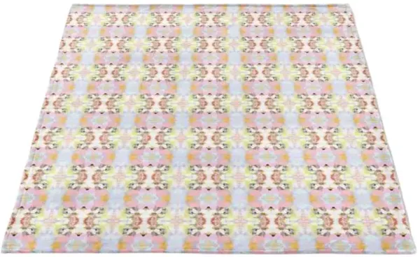 Laura Park Designs Fleece Flannel 50"x60" Brooks Avenue Blanket