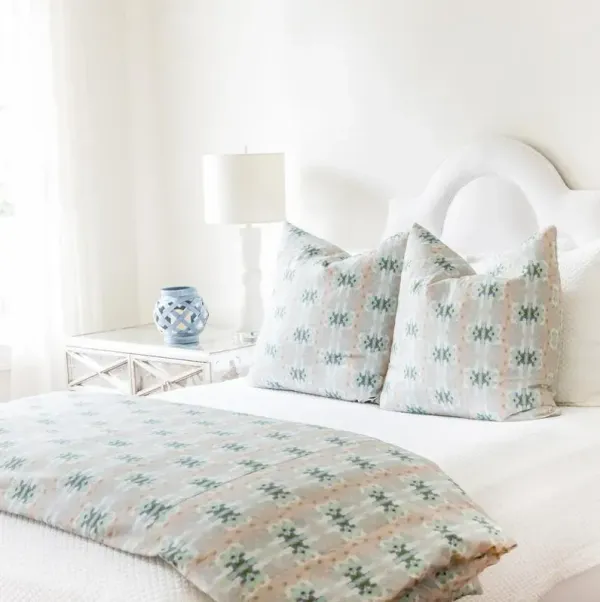 Laura Park Designs Miss Ella Full/Queen Teal Duvet Cover