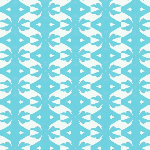 Laura Park Designs Palm Blue King Duvet Cover