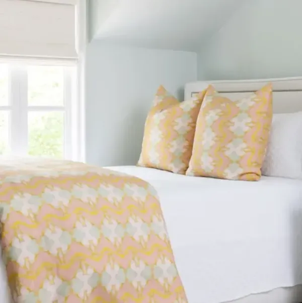 Laura Park Designs Lily Pond Apricot King Duvet Cover