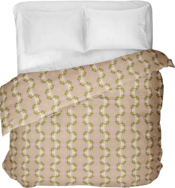 Laura Park Designs Primrose Mauve Microfiber King Duvet Cover