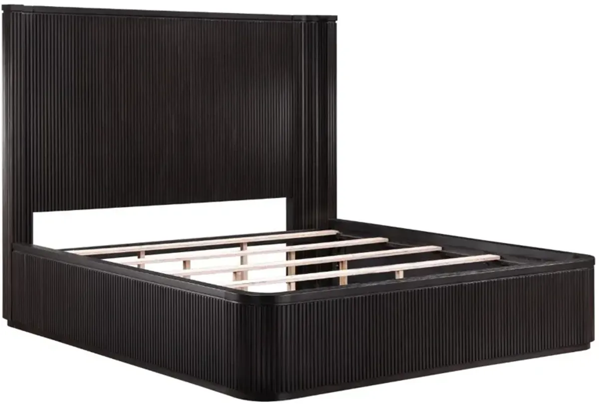 Steve Silver Co. Henry Espresso King Panel Bed