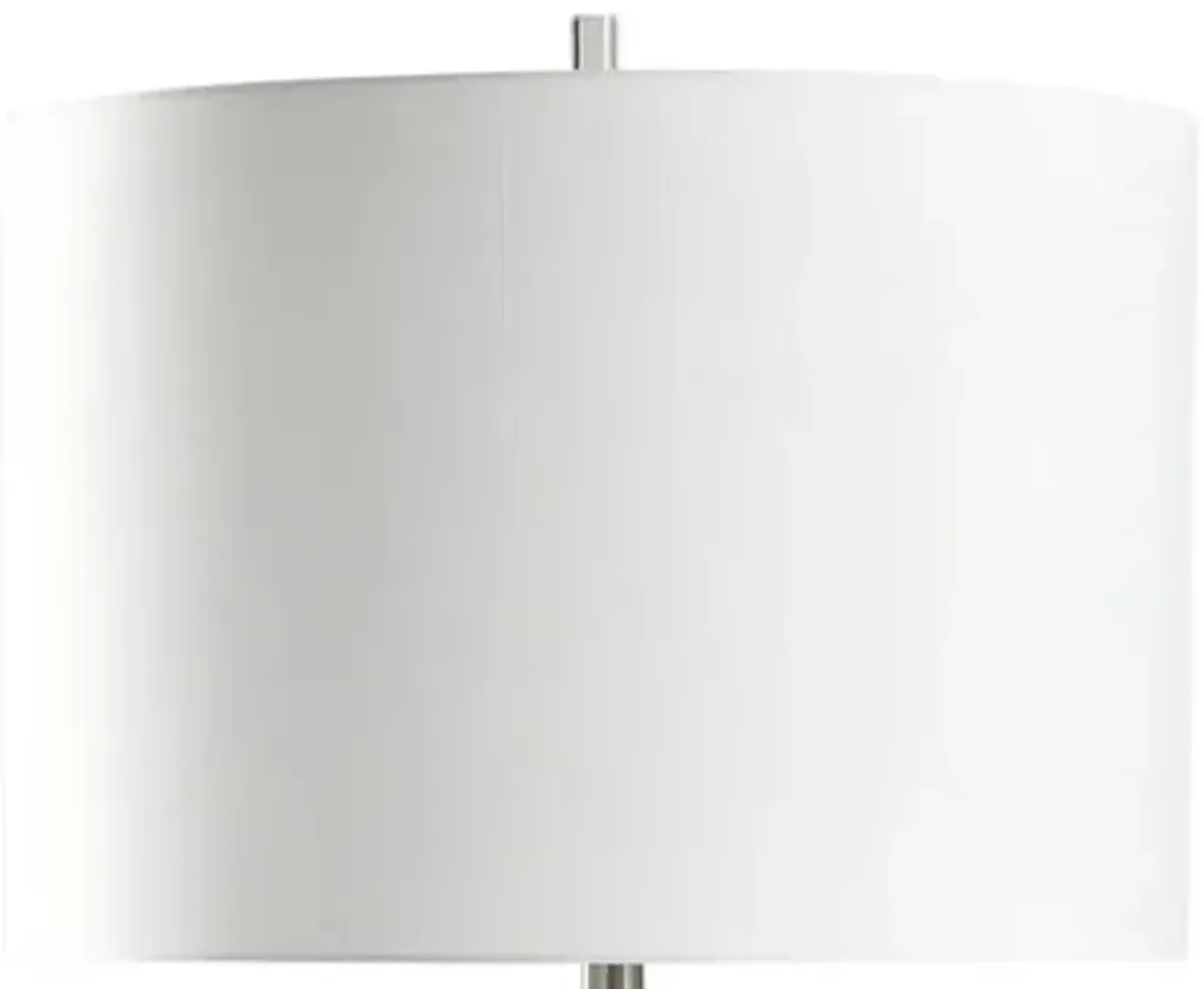 Harp & FinialÂ® Rudnick White Floor Lamp