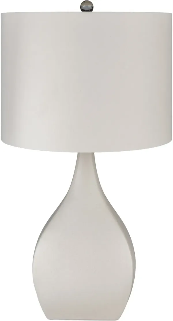 Surya Hinton Cream Ceramic Table Lamp