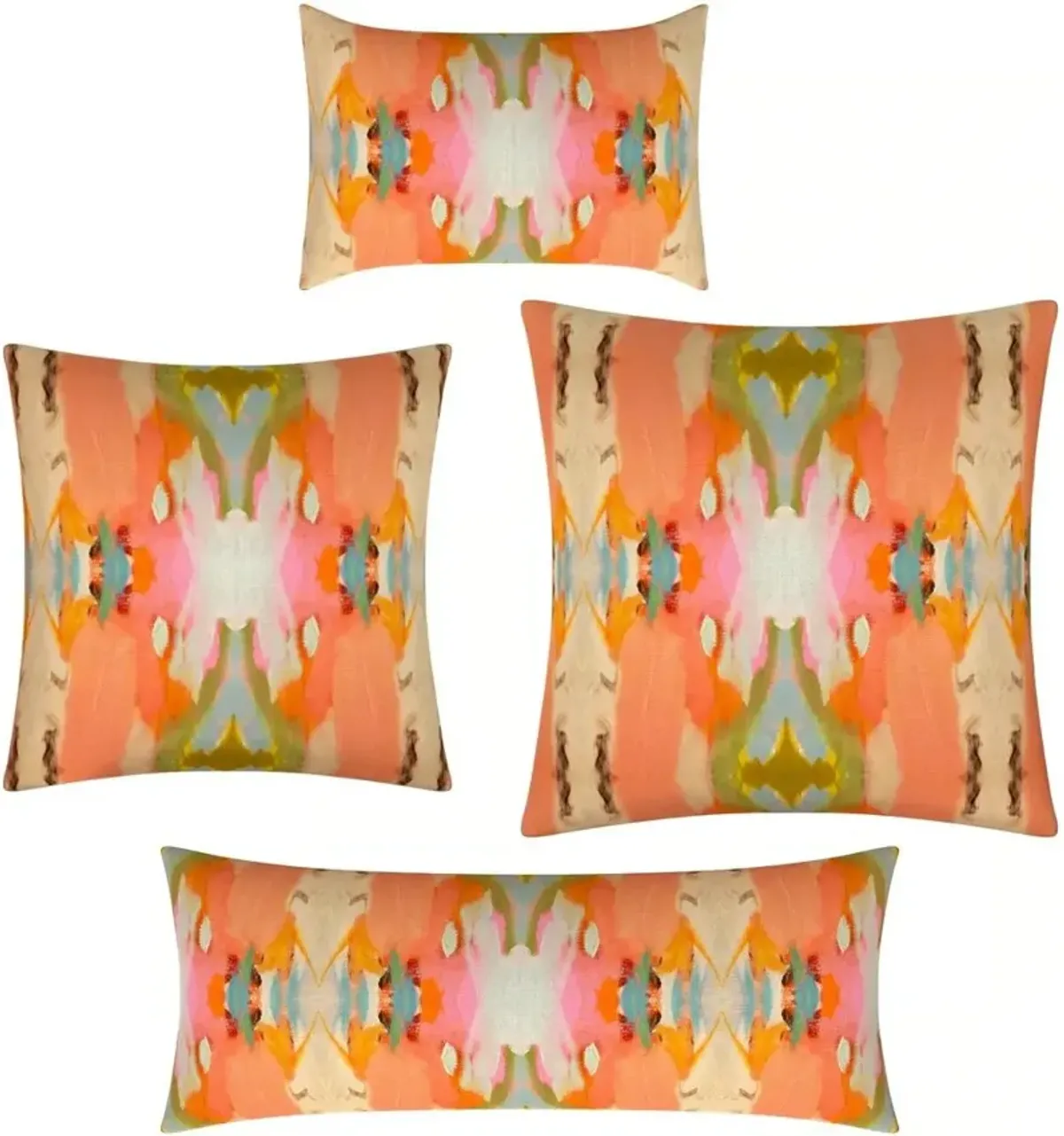 Laura Park Designs Under The Sea Orange 14" x 20" Pillow