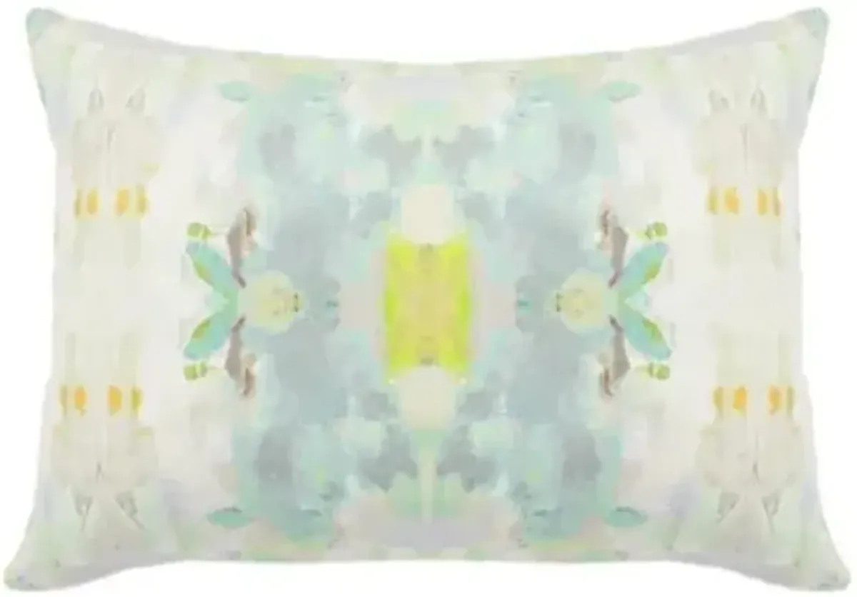 Laura Park Designs Coral Bay Green 14" x 20" Lumbar Pillow