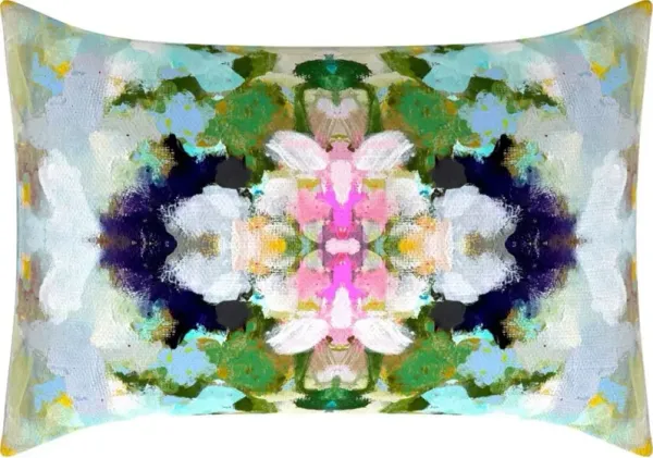 Laura Park Designs Nantucket Bloom Multi-Colored 14" x 20" Pillow