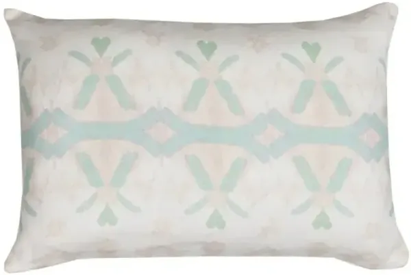 Laura Park Designs Parisian Aqua 14" x 20" Lumbar Pillow