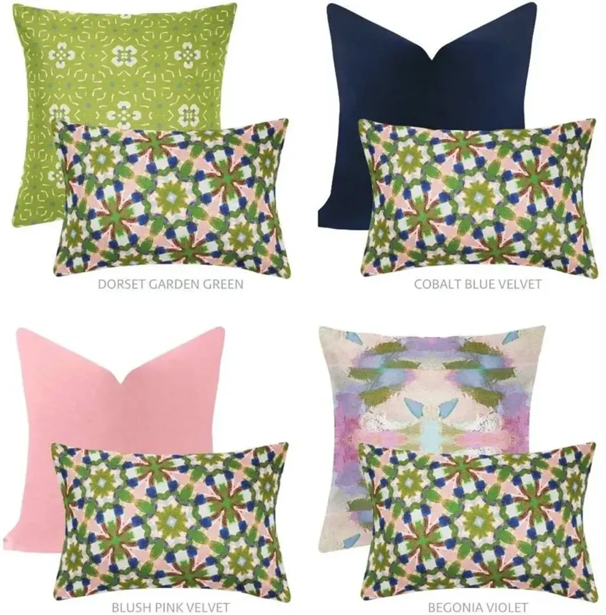 Laura Park Designs Lady Di Blue 14 x 20 Pillow