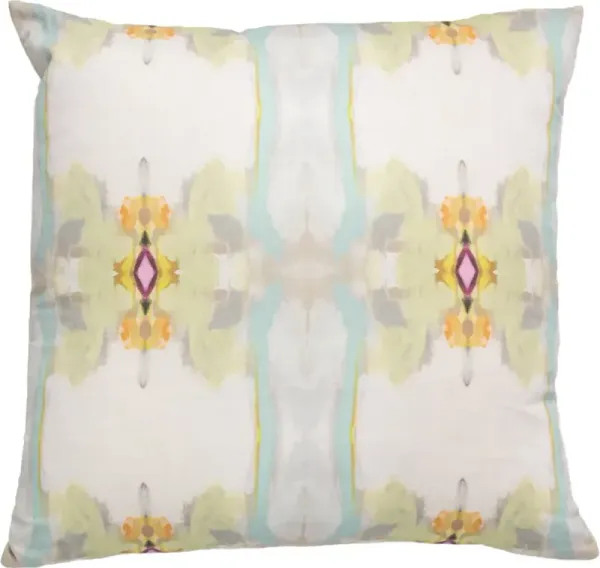 Laura Park Designs Sundance White 22" x 22" Throw Pillow