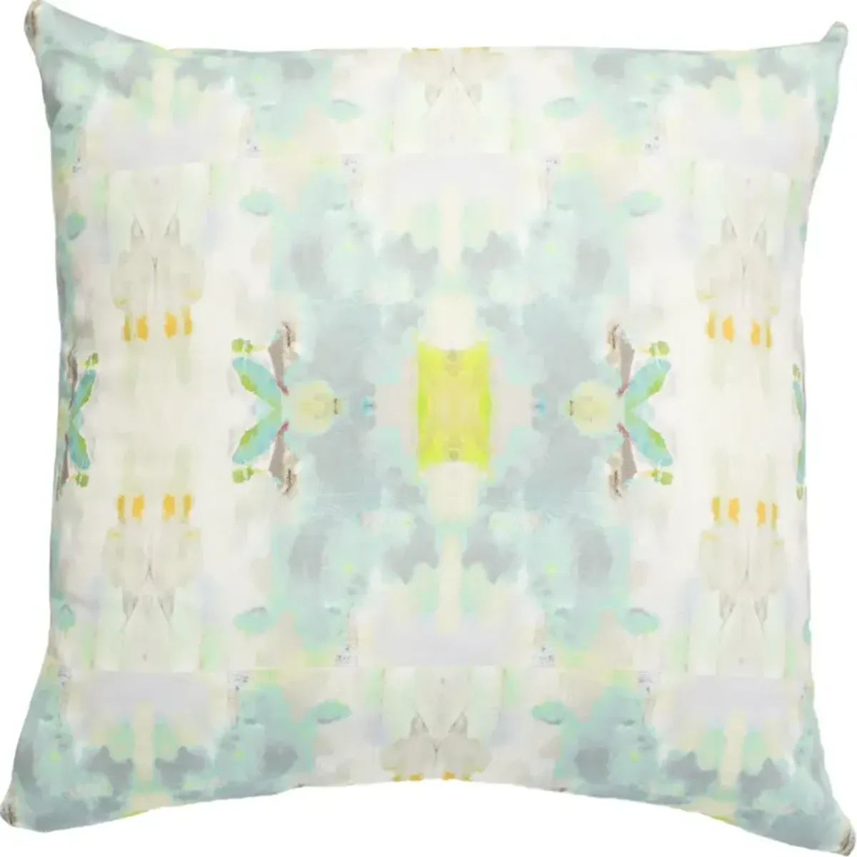 Laura Park Designs Coral Bay Green 22" x 22" Throw Pillow