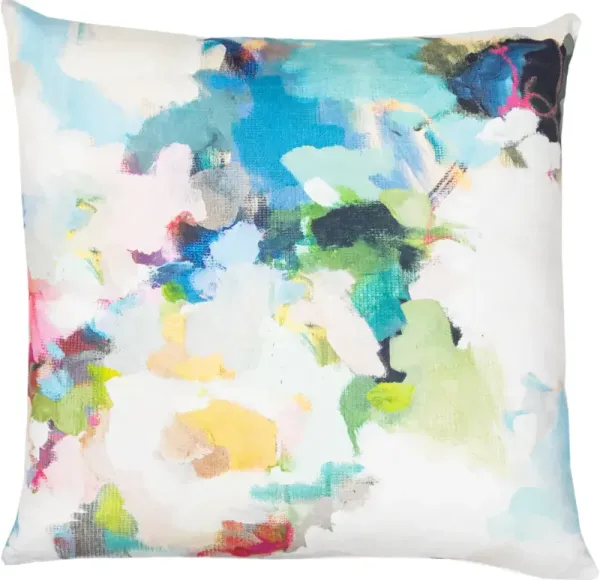Laura Park Designs Park Avenue Multi-Colored 22" x 22" Throw Pillow