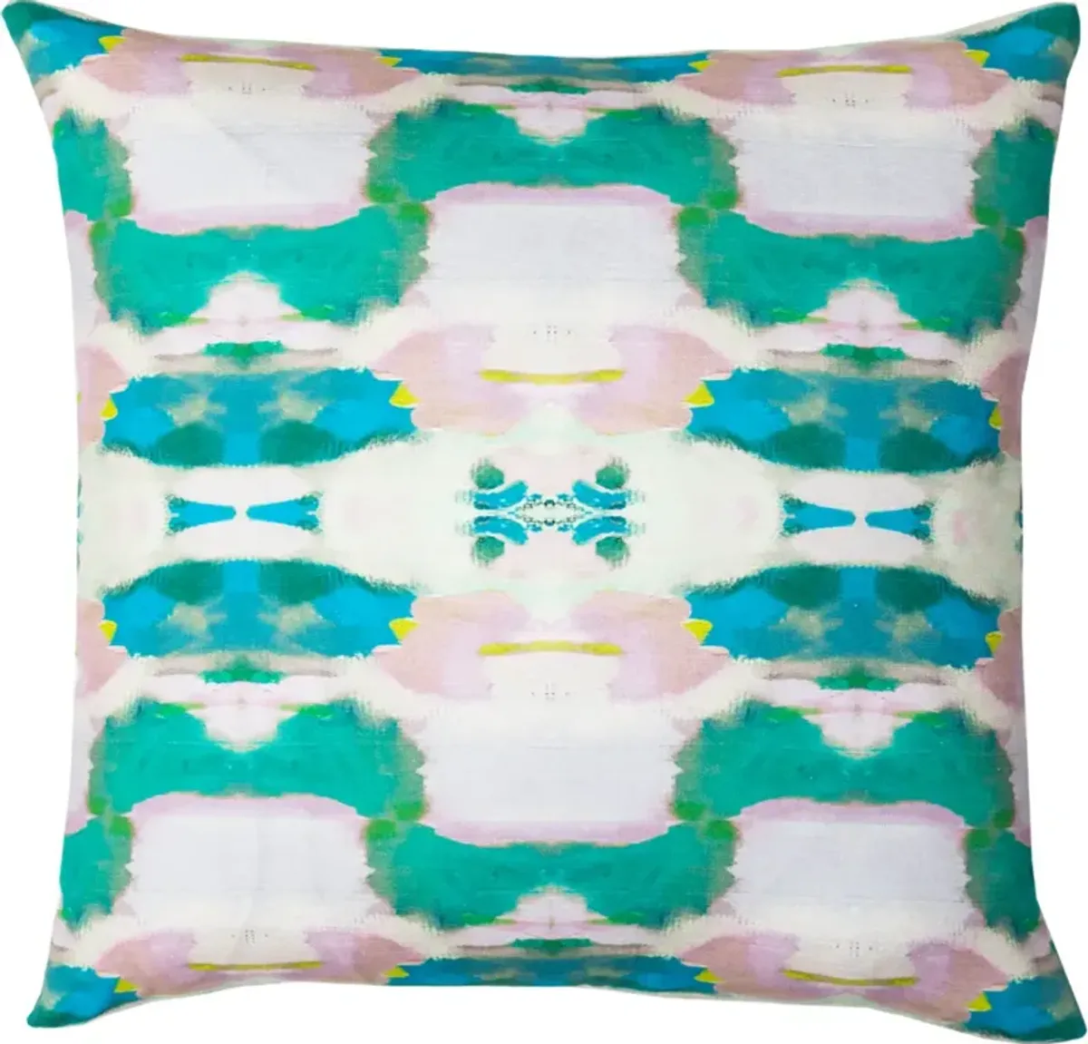 Laura Park Designs Flower Child Emerald 22" x 22" Throw Pillow