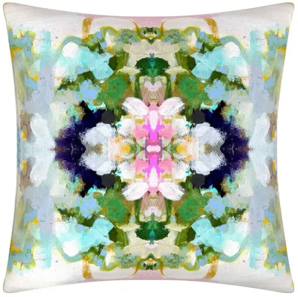 Laura Park Designs Nantucket Bloom Multi 22" x 22" Pillow