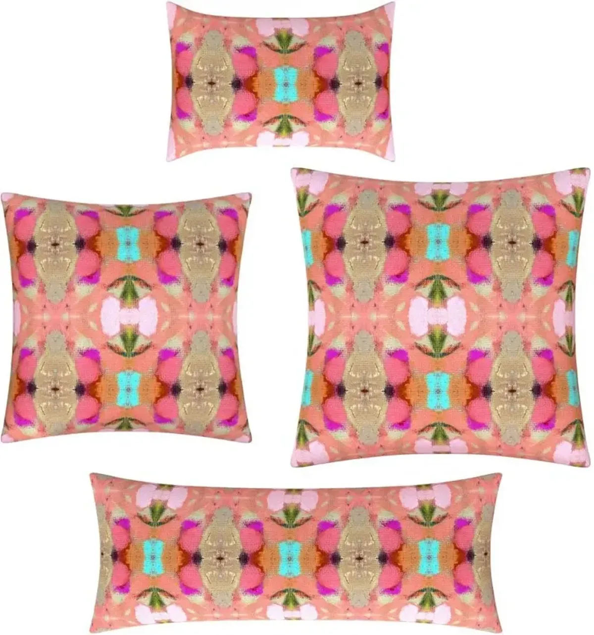 Laura Park Designs Turkish Delight Pink 22" x 22" Pillow