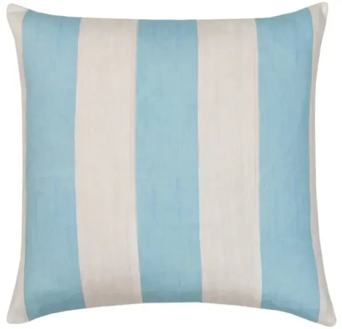 Laura Park Designs Versailles Stripe Blue 22" x 22" Throw Pillow