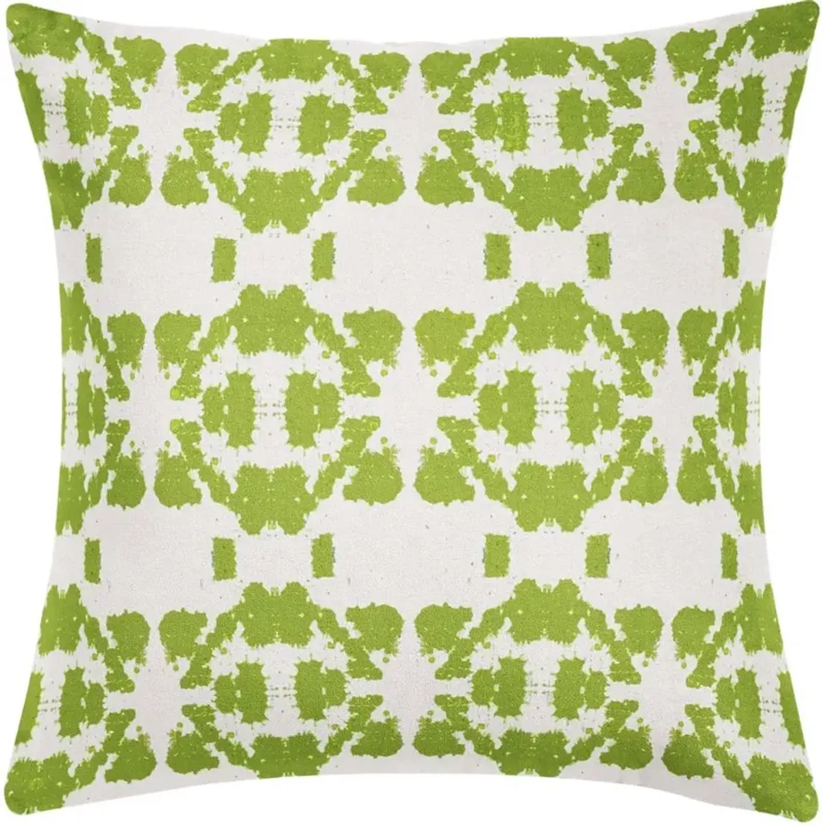 Laura Park Designs Mosaic Green 22" x 22" Pillow