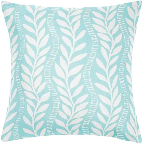 Laura Park Designs Lucy Grymes x Laura Park Vineyard Trellis Blue 22 x 22 Pillow
