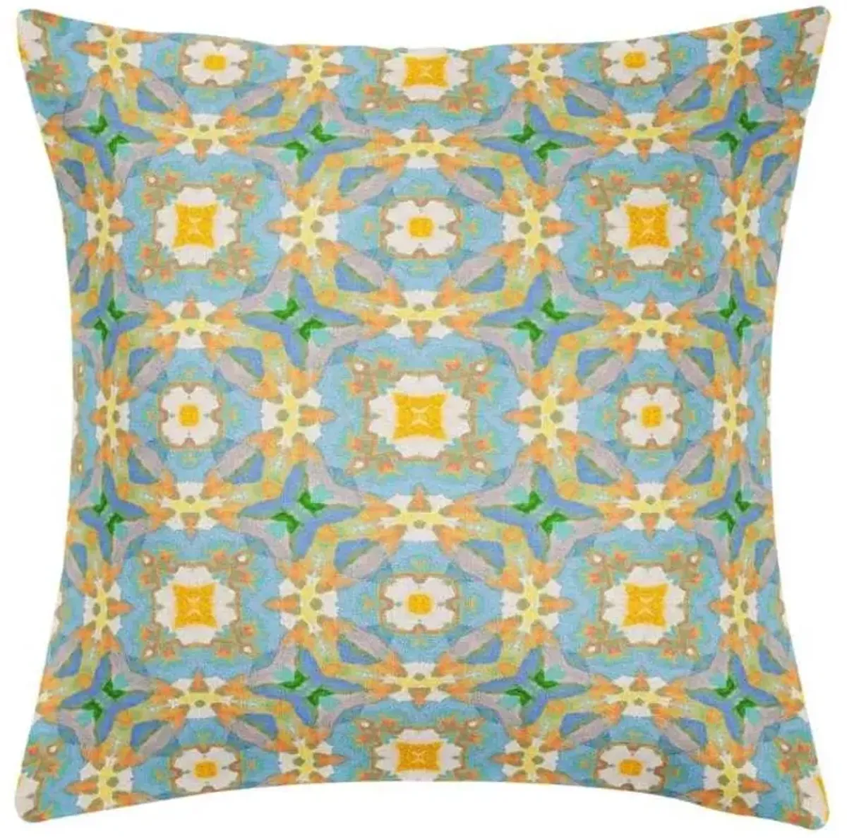 Laura Park Designs Chelsea Orange 22"x22" Throw Pillow